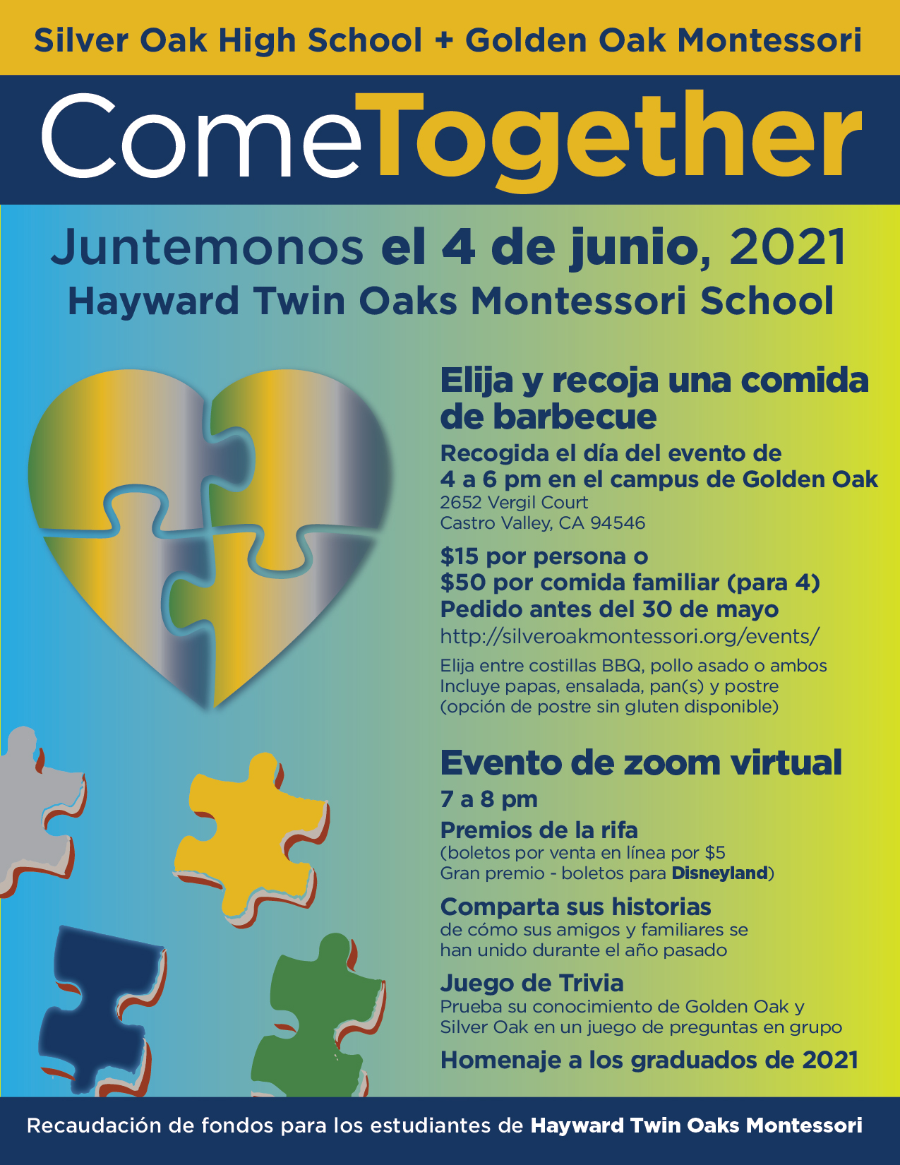 Come Together event, June 4th 2021