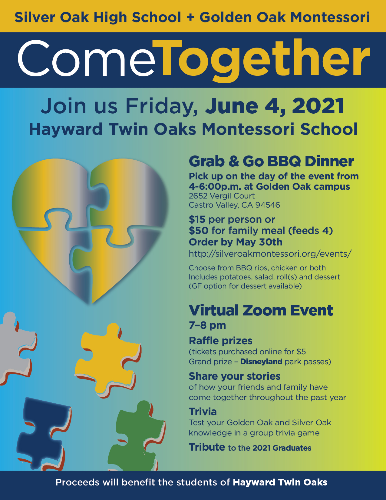 Come Together event, June 4th 2021